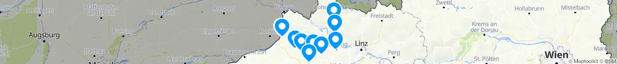 Map view for Pharmacies emergency services nearby Sankt Aegidi (Schärding, Oberösterreich)